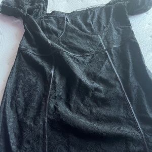 Prettylittlething black sexy lace dress! ❤️